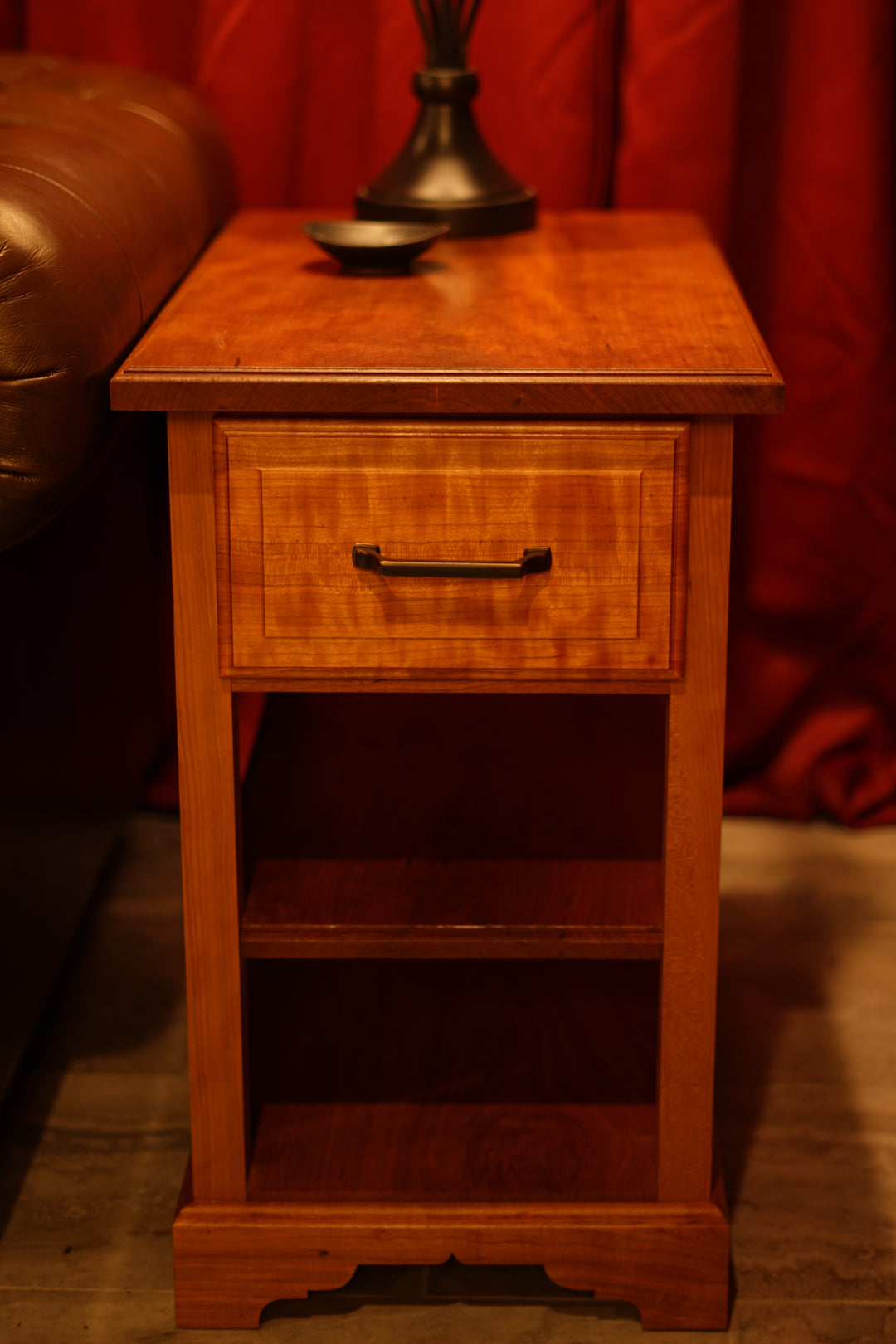 Side table seen from front